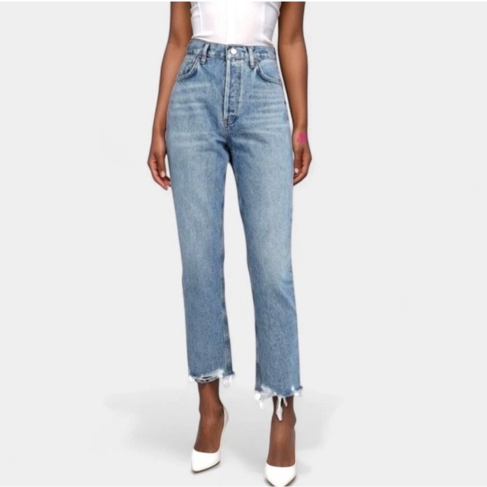 Agolde Light Blue Ankle Jeans